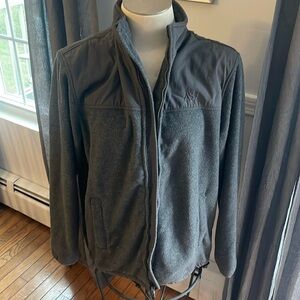 Aeropostale Men’s Fleece Jacket Size Medium Gray